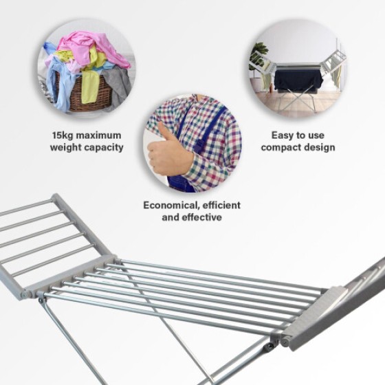 Electric heating clothes drying rack